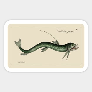 Vintage Viperfish Sticker